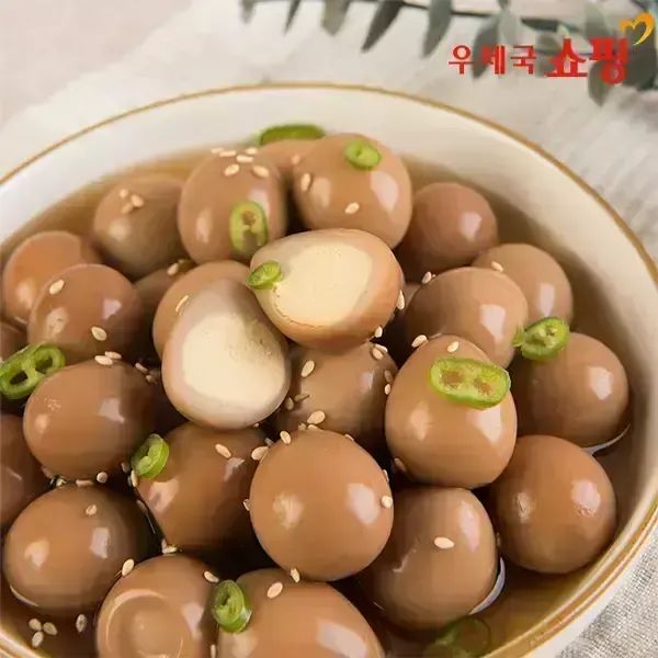 상품 이미지: [우체국쇼핑] 메추리알 장조림(1kg+1kg)/ 맥반석 구운란(2구*20개) 골라담기 #늘푸른