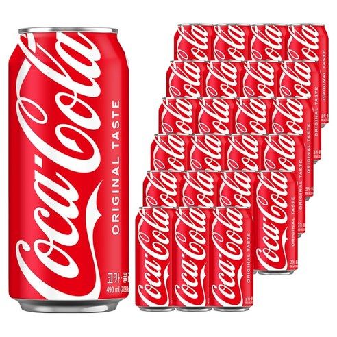 상품 이미지: 코카콜라 오리지널, 490ml, 24개
