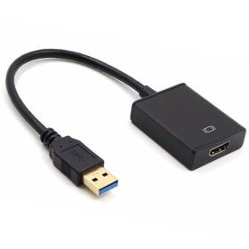 상품 이미지: USB 3.0 to HDMI컨버터 외장 그래픽 카드 듀얼모니터