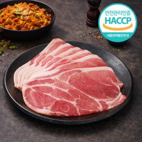 상품 이미지: (신선집중) 누리푸드 미국산 프리미엄 목살과 앞다리살 250g x 8팩 (총2kg)