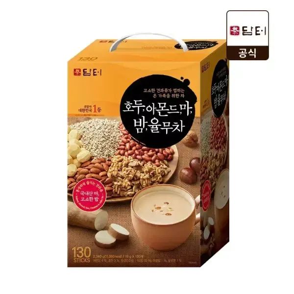 상품 이미지: 담터 호두 아몬드 마밤 율무차 130T