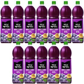 상품 이미지: 미닛메이드)포도40%1.5Lx12개 / 프루티 포도