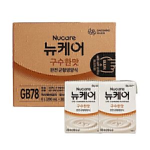 상품 이미지: 대상웰라이프 뉴케어 구수한맛 200ml 30개 당일배송 유통기한 27년 2월