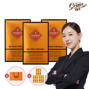 상품 이미지: 그레인온 골드 카무트효소 3개월분(3g x 90포) + 9포추가 +쇼핑백