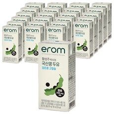 상품 이미지: 이롬 황성주 박사의 국산콩 두유 검은콩 고칼슘, 190ml, 24개