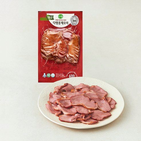 상품 이미지: 다향 1등급 훈제 오리 슬라이스, 600g, 1개