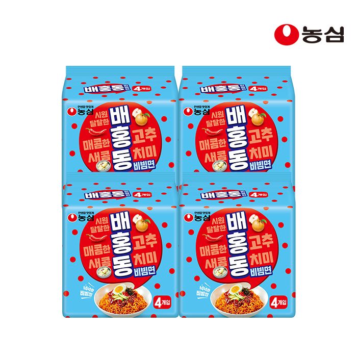 상품 이미지: 농심 배홍동 비빔면 137g, 16개