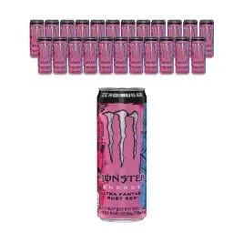 상품 이미지: [코카콜라] 몬스터에너지 울트라 판타지 루비레드, 355ml, 24개