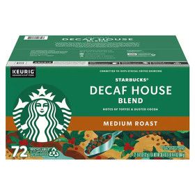 상품 이미지: 스타벅스 큐리그 디카페인 하우스 72 캡슐 커피
