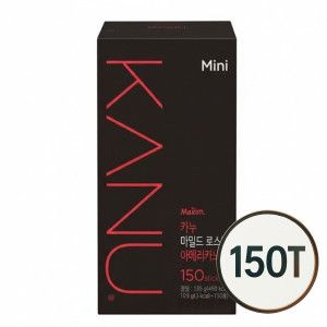 상품 이미지: 맥심 카누 미니 마일드 로스트 100T +50T