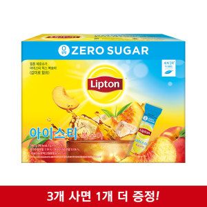상품 이미지: 립톤 제로슈거 아이스티 스틱 복숭아 5g 60개입 1개 (3+1행사) (임박특가) 3개사면 1개더