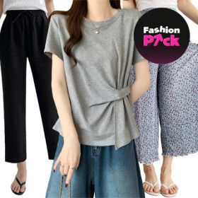 상품 이미지: (20%+10%) 스타일바바 1+1 의류 특가 여성 티셔츠/빅사이즈/라운드넥 데님/와이드팬츠/가디건/밴딩/홈쇼핑