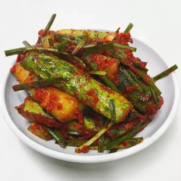 상품 이미지: 전라도할매 국내산 원재료로 주문 즉시 제조하는 프리미엄 오이부추김치 1kg