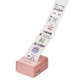 상품 이미지: DULABEL 두라벨 라벨프린터 핑크 이름 스티커 라벨지무료증정 휴대용 네임 미니 라벨기 프린터기 무선 QR