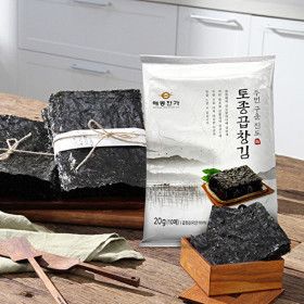 상품 이미지: 해동찬가 두 번 구운 진도 곱창김 10매 x 20봉 (200매)