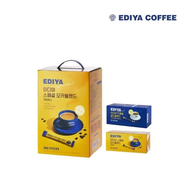 상품 이미지: 이디야 스페셜 모카블렌드 280T+20T 모카/골드 랜덤 커피믹스