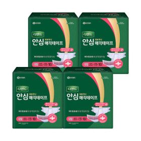 상품 이미지: 디펜드 안심 매직테이프 대형 남녀공용 재부착식 성인기저귀 10PX4팩