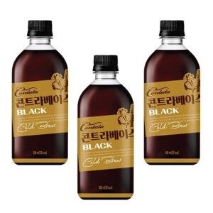 상품 이미지: 롯데 칸타타 콘트라베이스 블랙 500ml x 24개 커피음료
