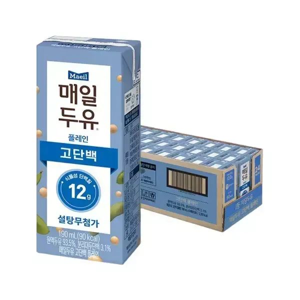 상품 이미지: 매일두유 고단백 190ml, 24개