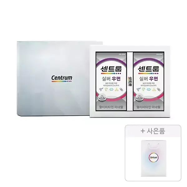 상품 이미지: 센트룸 실버우먼 선물세트 50정, 2개 + 증정 (쇼핑백,1개)