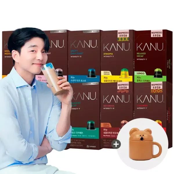 상품 이미지: 맥심 카누 캡슐커피 네스프레소 호환 9종 50개+머그컵