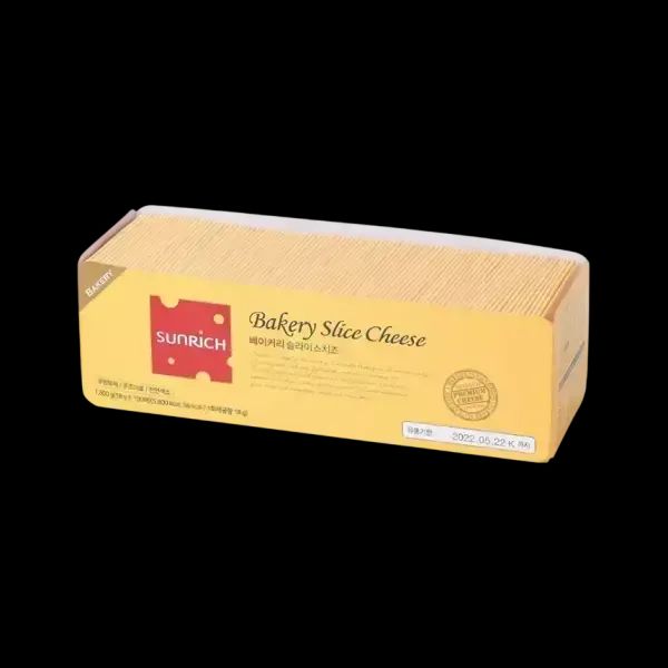 상품 이미지: 썬리취 베이커리체다슬라이스 치즈 100매(냉장) 1.8kg
