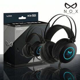 상품 이미지: 녹스 게이밍 헤드셋 NX-501 USB 게임용 마이크 7.1