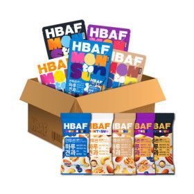 상품 이미지: (신선집중) HBAF 바프 먼투썬 하루견과 혼합구성 50봉 (블랙/화이트/베이지/퍼플/블루)
