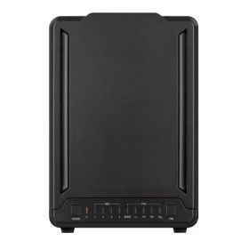 상품 이미지: 위즈플랫 HDX400U 4베이 외장 하드 스토리지 USB-C 3.2 Gen2 10Gbps 알루미늄 온도센서 PC전원연동 HDD제어