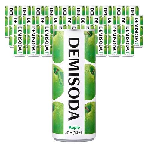 상품 이미지: 데미소다 애플, 250ml, 30개