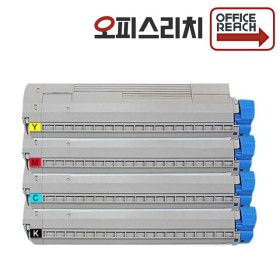 상품 이미지: OKI C844dnl 토너 고품질 재생 칼라4색세트 (칩장착)46861312 C844 (재생)