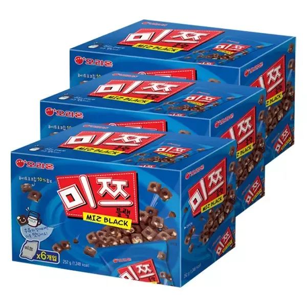 상품 이미지: 오리온 미쯔, 252g, 3개