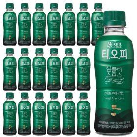 상품 이미지: 티오피 심플리스무스아메리카노 페트240ml x 20개입