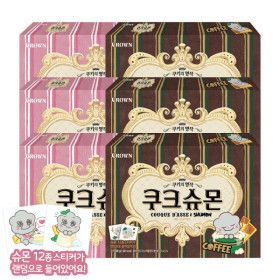 상품 이미지: 크라운 쿠크슈몬 289g (화이트x3개+커피x3개)