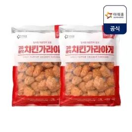 상품 이미지: [내일도착] 아워홈 고추바삭 치킨 가라아게 1kg x 2개
