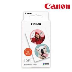 상품 이미지: 캐논 인스픽 P2 S2 전용 인화지 원형 20매 포토용지 사진용지 스티커 인화지 ZINK 포토용지