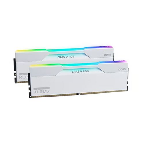 상품 이미지: ESSENCORE KLEVV DDR5-6000 CL30 CRAS V RGB WHITE 패키지 서린 RAM 32GB(16Gx2)