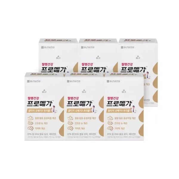 상품 이미지: 프로메가 알티지 오메가3 트리플 6박스(6개월분)