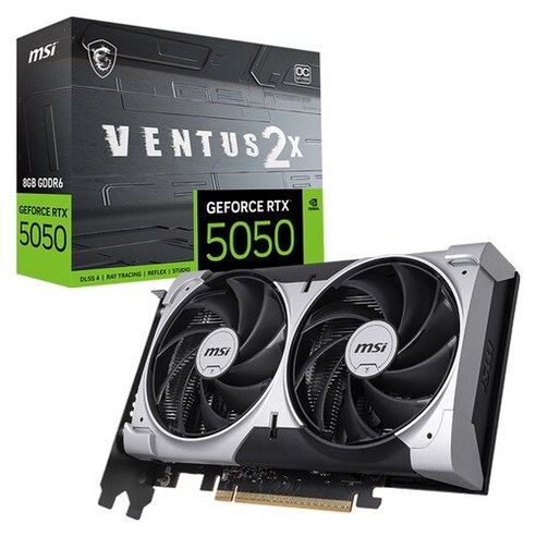 상품 이미지: MSI 지포스 RTX 5050 벤투스 2X OC D6 8GB