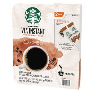 상품 이미지: Starbucks 비아 인스턴트 콜롬비아 (3.3g x 26개입)