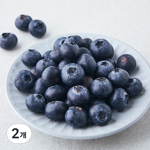 상품 이미지: 국산 블루베리, 100g, 2개