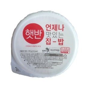 상품 이미지: CJ 햇반 백미밥 210g X 36개
