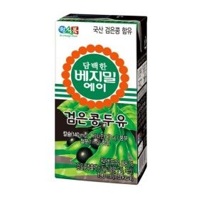 상품 이미지: 담백한 베지밀A 검은콩두유 190ml x 80팩