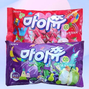 상품 이미지: 대용량 마이쯔혼합 720gX2개 포도맛사과맛 +딸기앤리치대용량 마이주 학교 단체용 선물용 마이쮸신제품런칭
