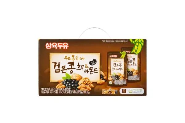 상품 이미지: 삼육식품 삼육두유 검은콩 호두와 아몬드 파우치 190ml 45개