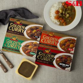 상품 이미지: SB 에스비 골든카레 220g 4종  2가지맛 4개 골라담기