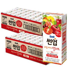상품 이미지: 썬업 과일야채샐러드 레드 200ML 48팩