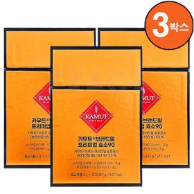상품 이미지: 그레인온 카무트 브랜드밀 프리미엄 효소 90 3g x 30포 (3박스)//mb/m