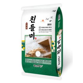 상품 이미지: 푸드앤픽 친들미 특등급 10kg 단일품종 2025년산 햅쌀