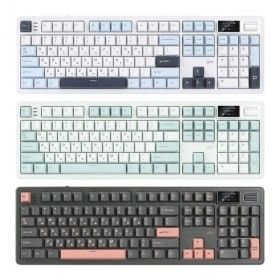 상품 이미지: 지클릭커 WK107 무선 기계식 그린 라이트 (제주바다 37g)